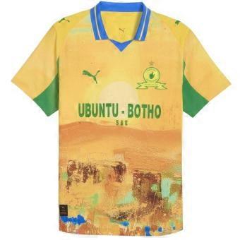 Puma Mens KidsSuper Mamelodi Sundowns FC Home Shirt