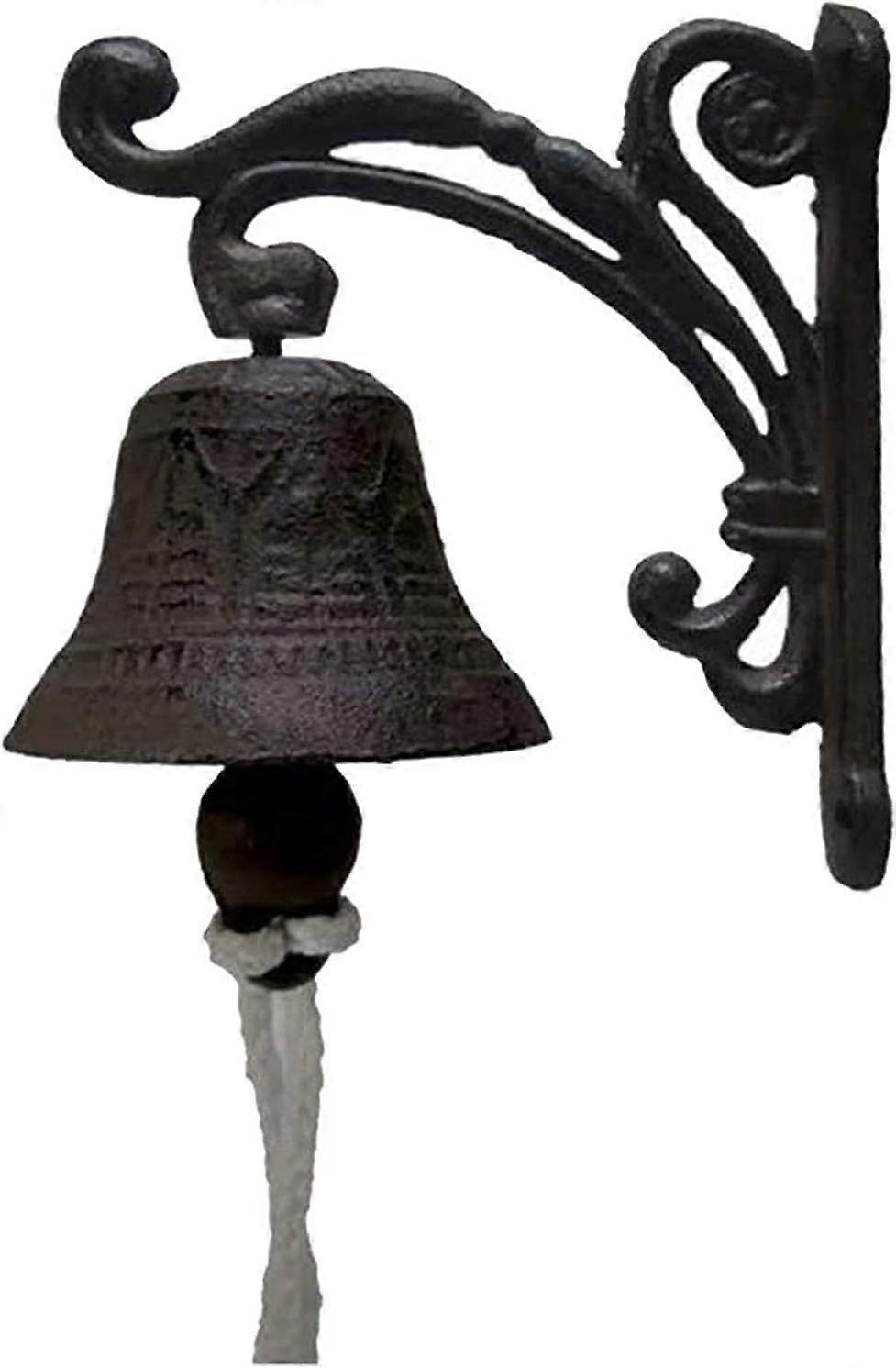 Solid Cast Iron Wall Dinner Bell
