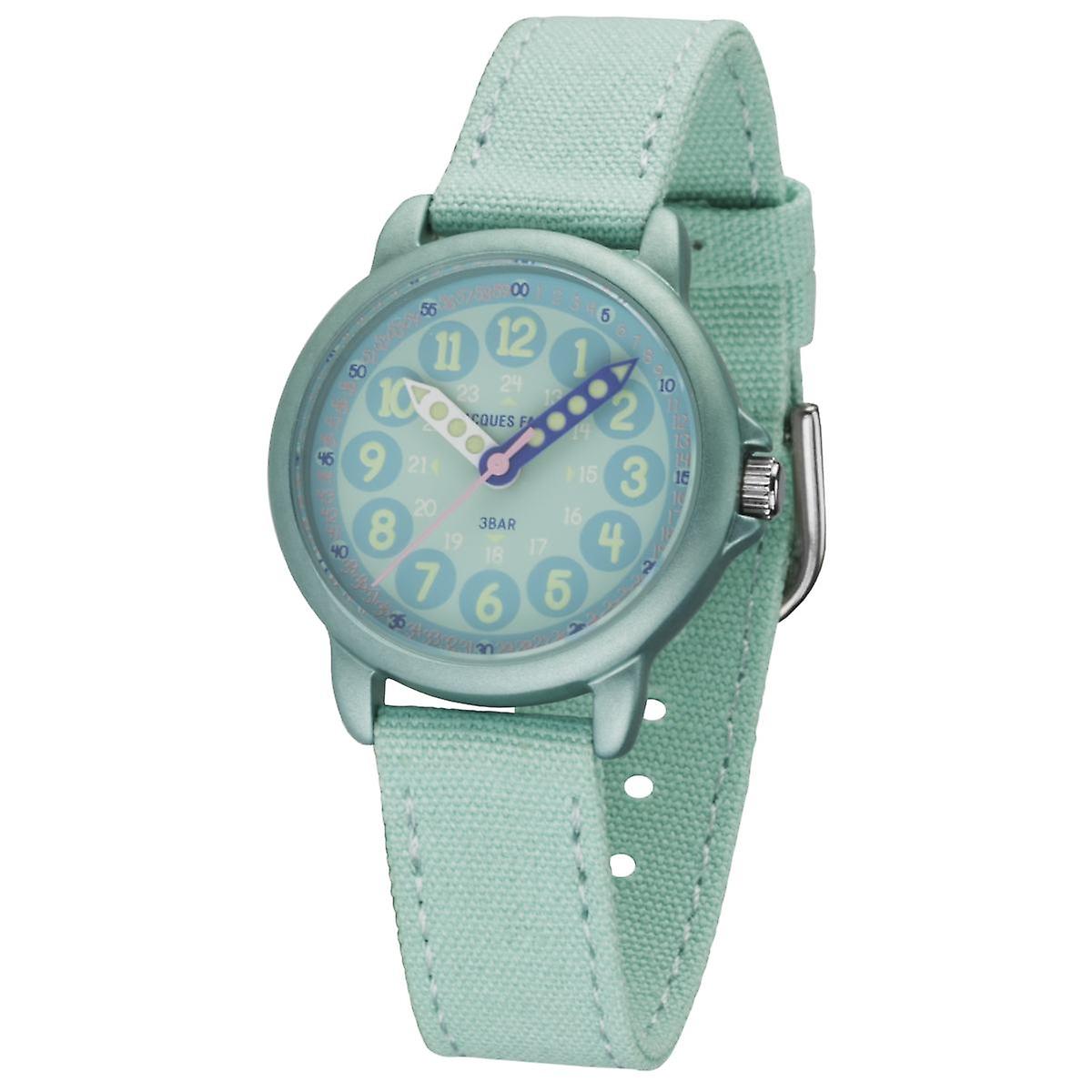 JACQUES FAREL Eco Kids Wristwatch Analog Quartz Girl ORGT 1113 Mint Green