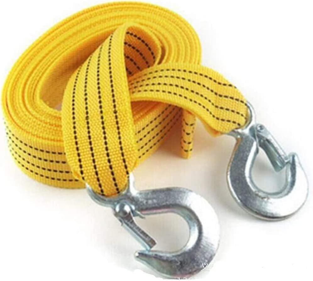 Fong Tow Rope, Car Emergency Supplies, Double Tow Rope, 3 Tons, 4 Meters Tow Strap, Thickened And Widened Tow Rope