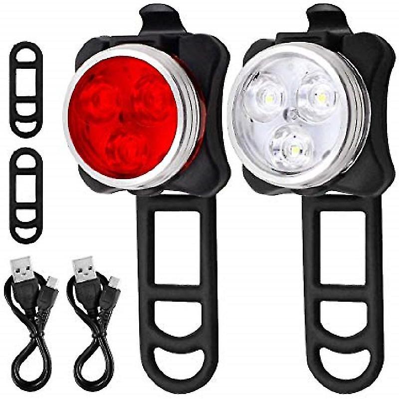 4 Modes Bicycle Light Built-in Battery Rechargeable Usb Led Bike Light