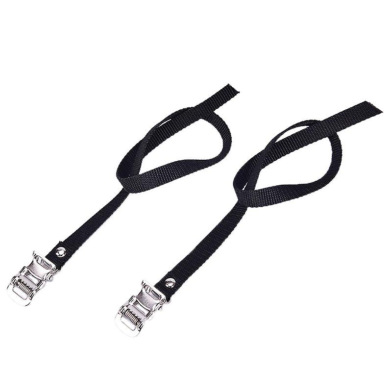 1 Pair Cycle Pedal Non Slip Strap Bike Spinning Cycling Shoe Toe Casing Tie Rope SHYTMV