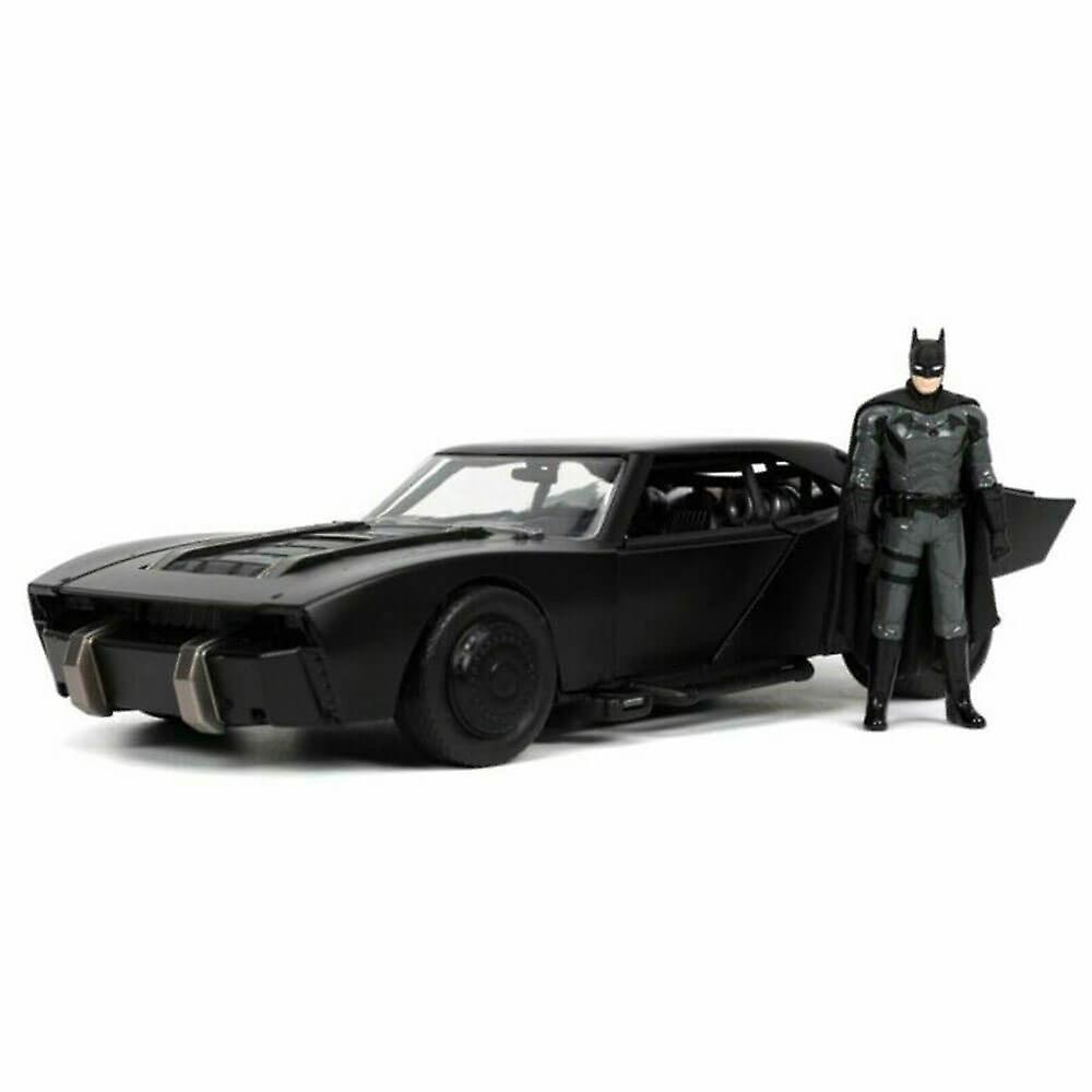 Batmobile with Batman 1:18 Scale Hollywood Ride w/ Light Figure Collectables