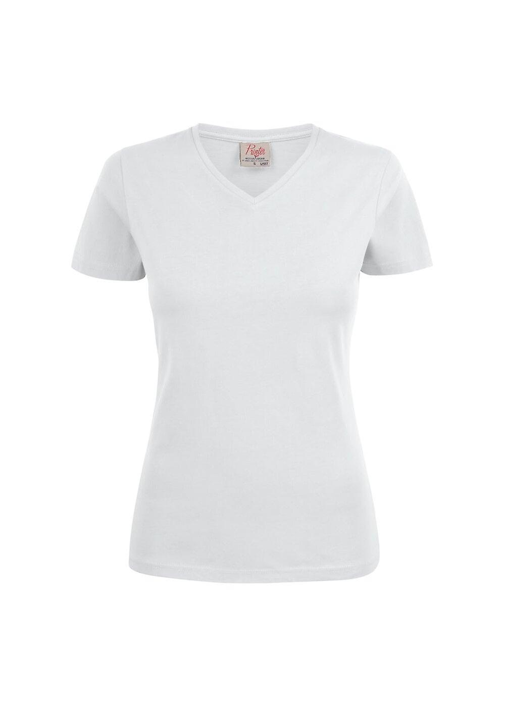 Women's Printer Womens Heavy V-neck T-Shirt 2264025