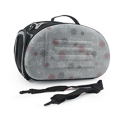 Portable Cats Handbag Gray