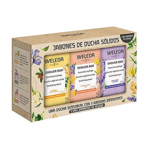 Pack solid soaps Christmas 2022 3 units of 75g