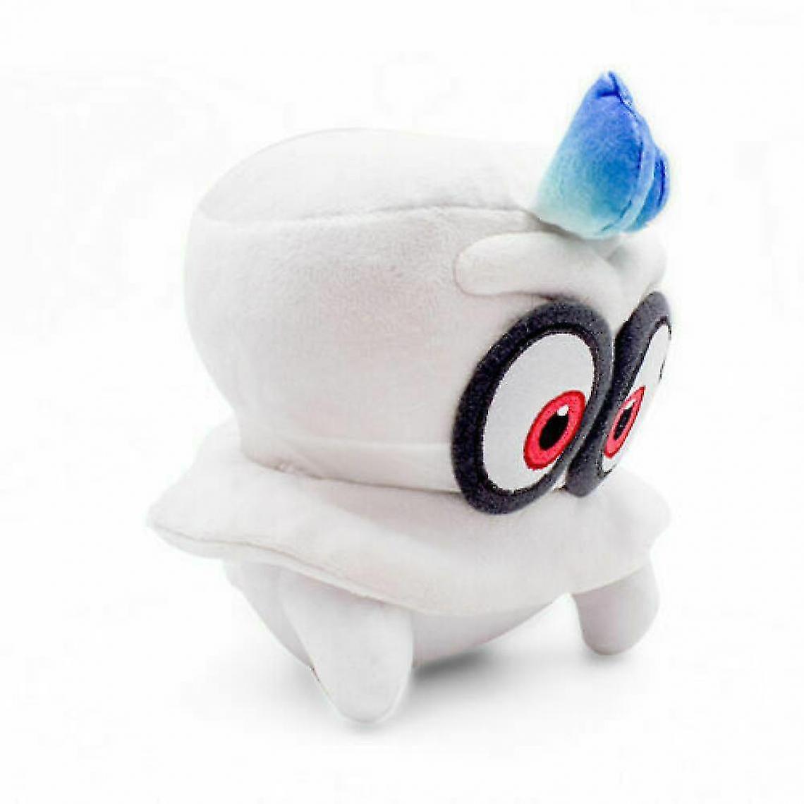 Super Bros Odyssey Cabbie Stuffed Plush Doll Gift For Child (white)