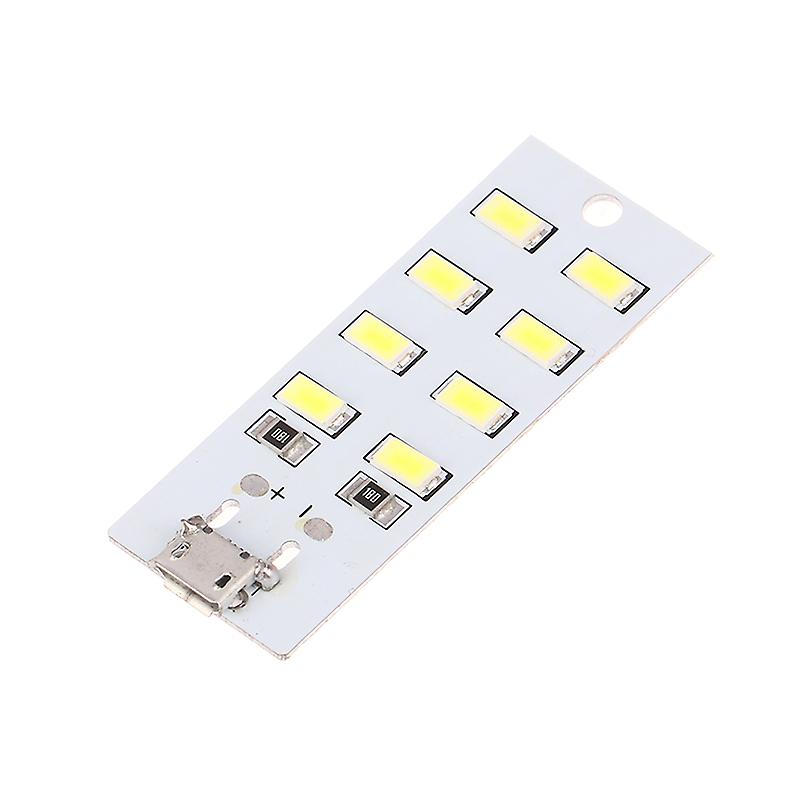 5730 פאנל תאורת LED אור נייד USB תאורת לילה חירום 430ma ~ 470ma
