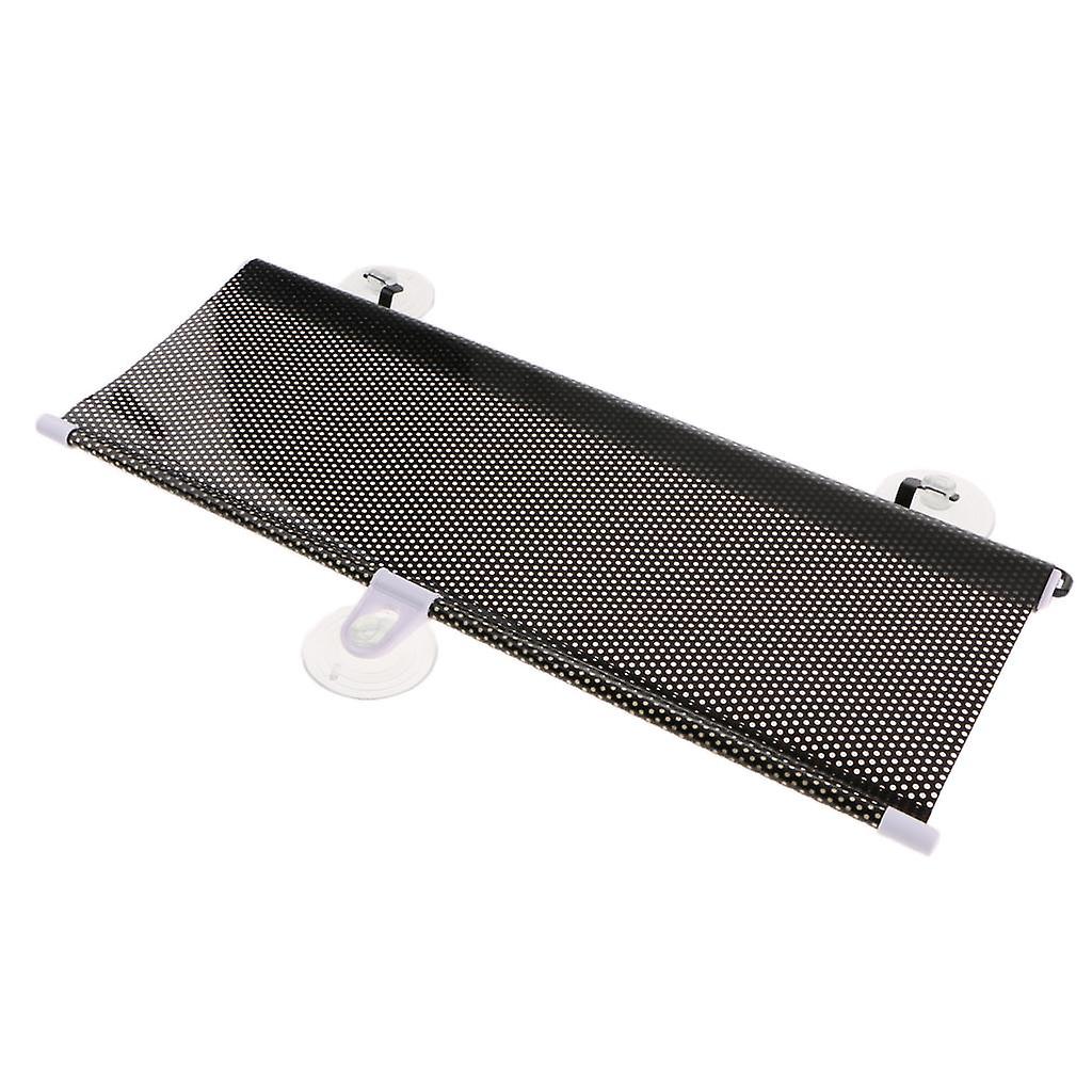 Retractable Car Window Curtain Sun Shade Side Sunshield Block Visor 45x125cm