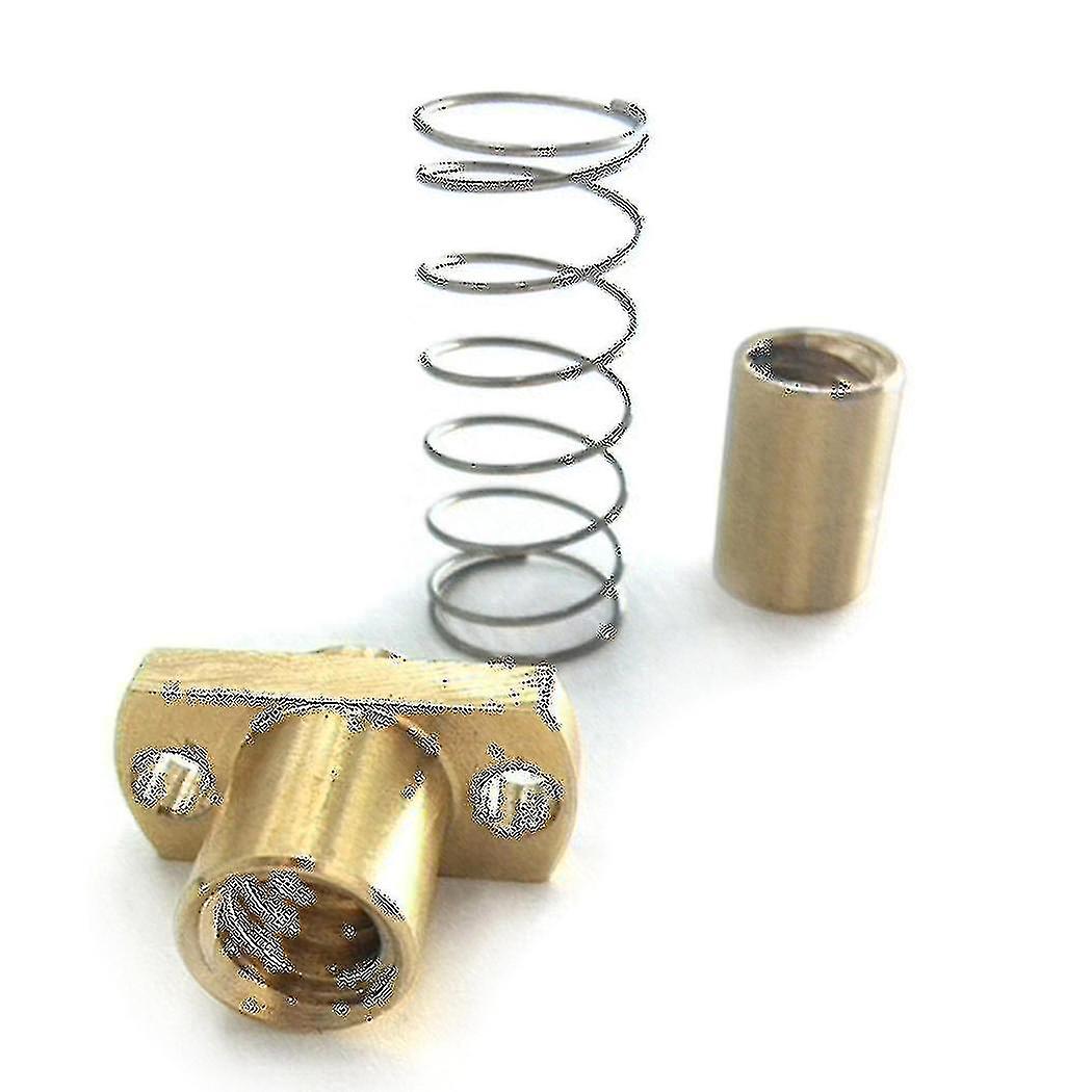 3018 3d Printer Parts T8 Anti-backlash Spring Nut To Eliminate Space Nut 10 Mm
