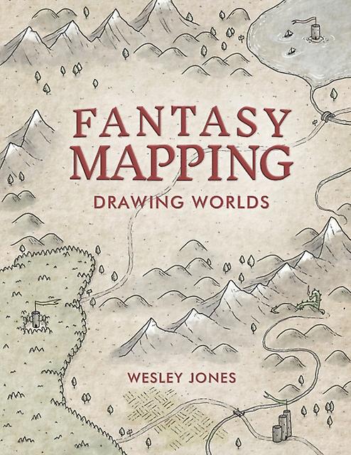 Fantasy Mapping by Wesley Jones Paperback Book