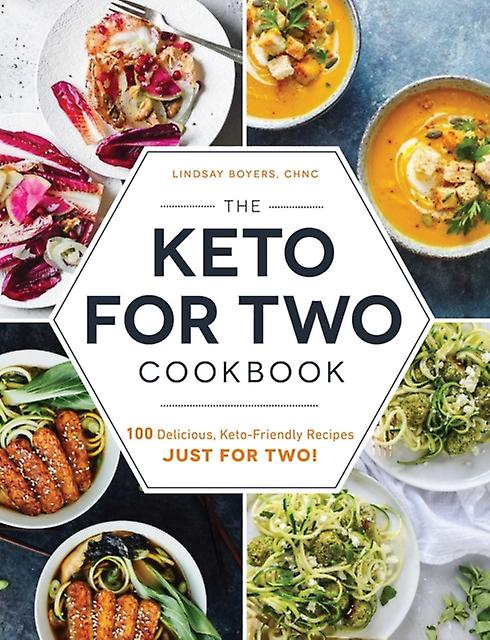 The Keto For Two Cookbook by Lindsay Boyers Paperback Book