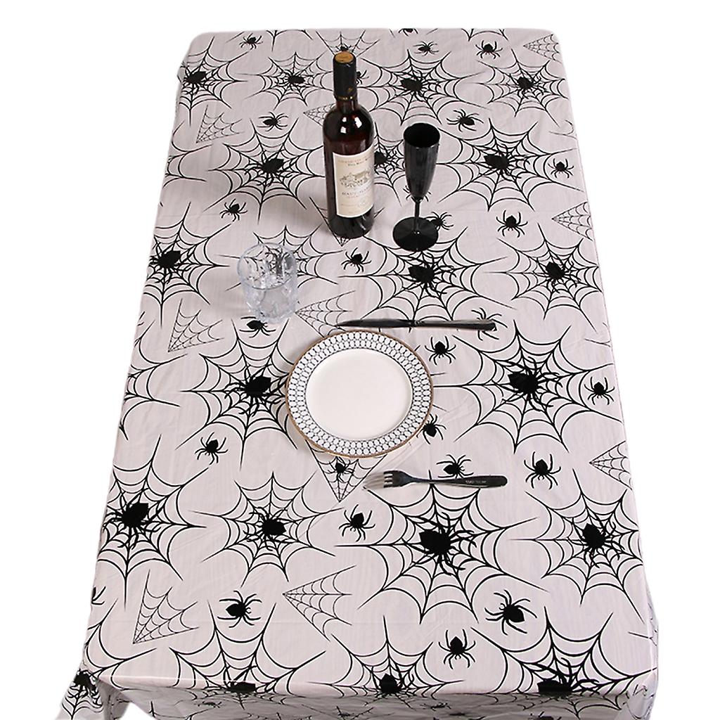 Halloween Table Cloth Spider Web for Creative Horror Desktop Decor Supplies