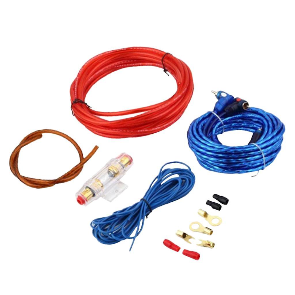 Car Audio Speaker Cable Wire 8GA Amplifier Subwoofer Installation Kit