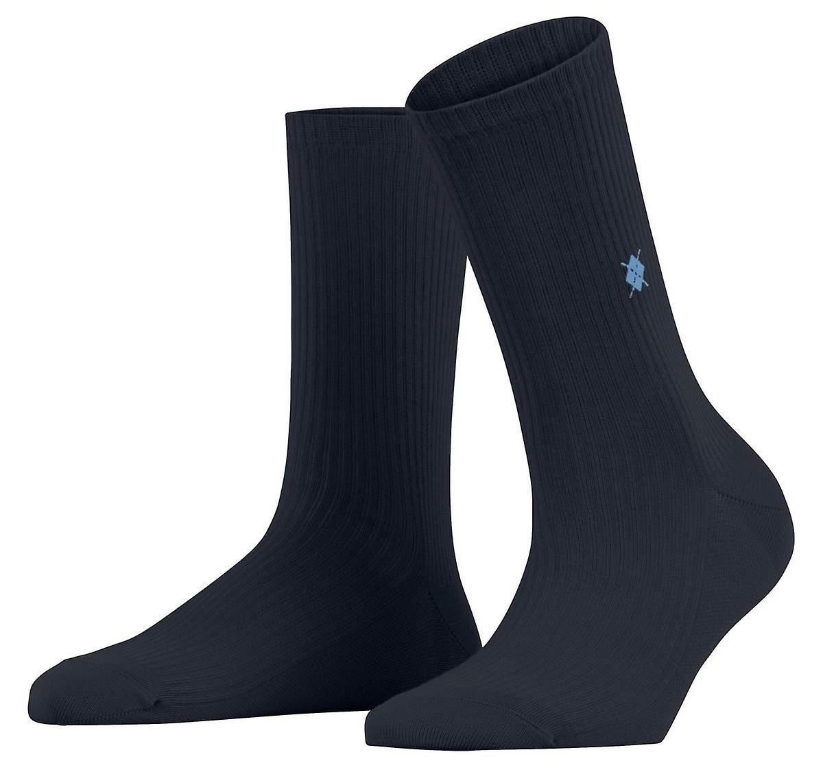 Burlington York Socks - Marine Navy