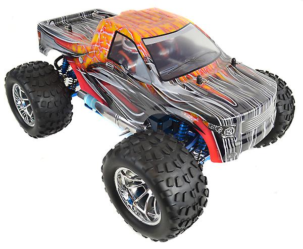 HSP 1:10 Nitro RC Truck 2.4Ghz - Orange Flame - Pro Version