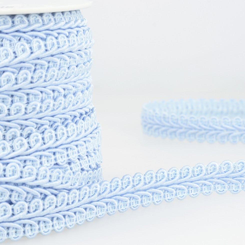 15mm Stephanoise Gimp Braid Trim Light Blue - per metre