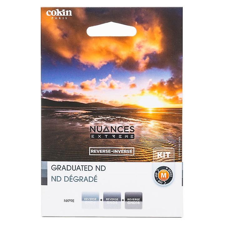 Cokin Nuances Ext Reverse Filter Kit M (p) R-gnd4 R-gnd8 And R-gnd16 Nkpre