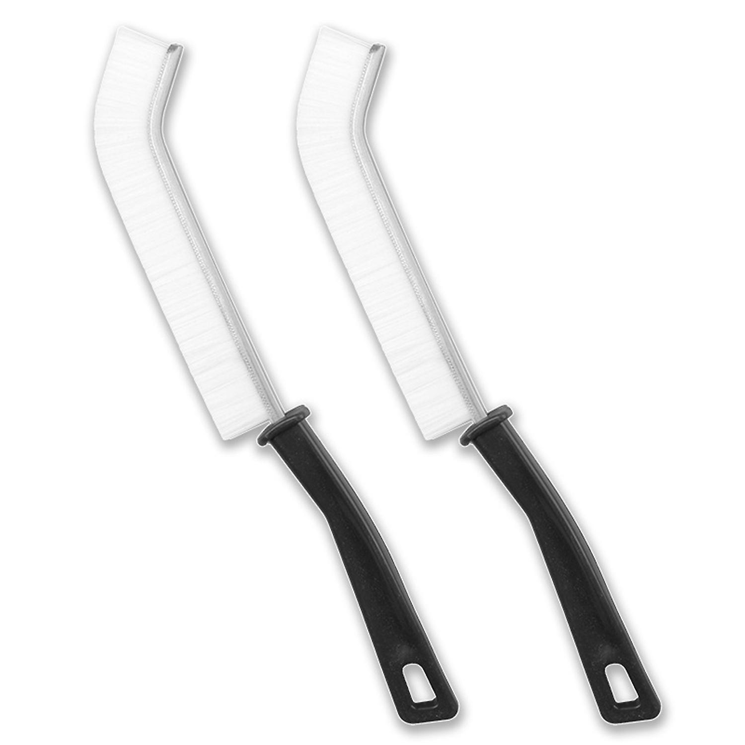 2Pcs Gap Cleaning Brushes Ergonomic Handle Stain Remover Narrow Gap Brushes for Home Kitchen