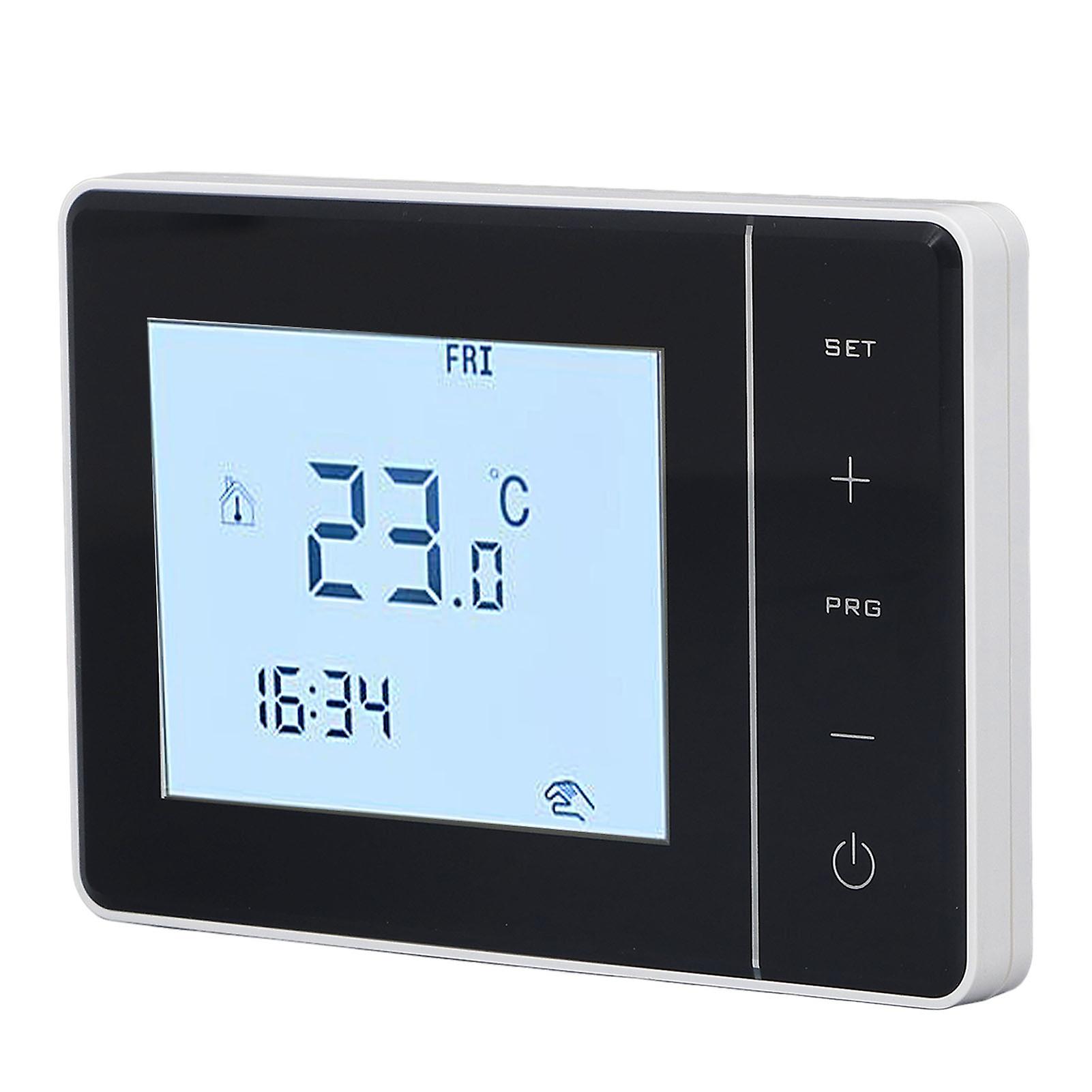 Programmable Thermostat for Home Plumbing System Digital LCD Intelligent Touch Screen Switch AC100‑230V