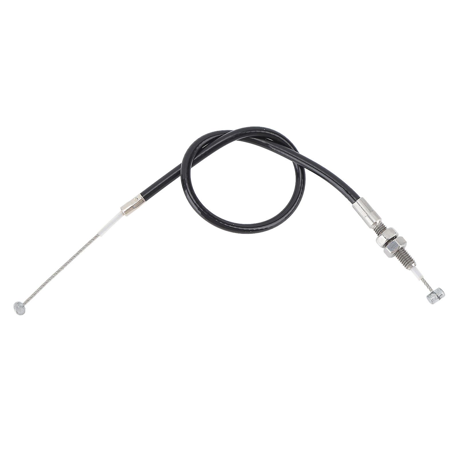 Außenbord-Gaszug 6L2-26301-00 Stahl Flexible Welle Langlebiges Design Reibungsloser Betrieb Einfache Installation Schwarz 2er-Pack für