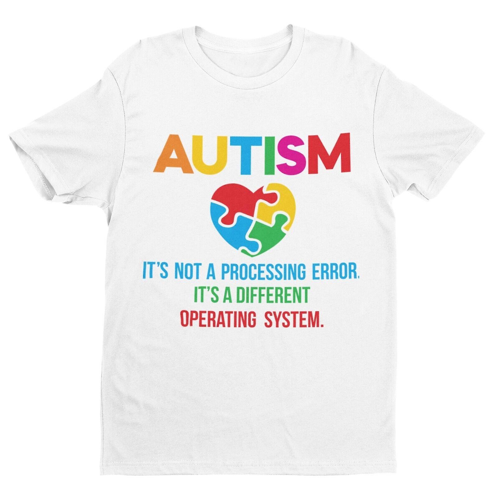 Autism It's Not A Processing Error But A Different Operating System T Shirt Gift
