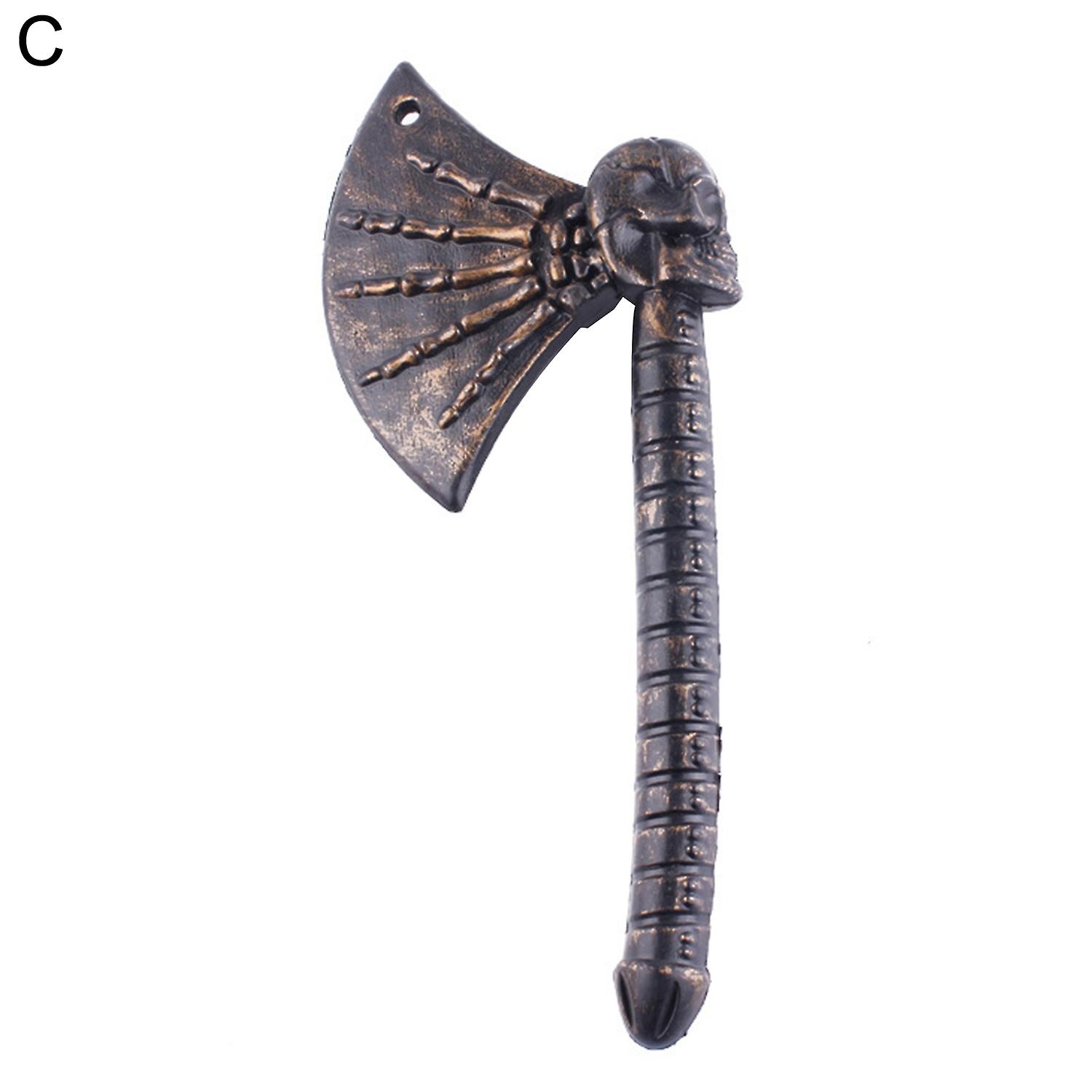 Axe Prop Simulation Party Supplies Plastic Axe Prop Halloween Decor for Stage