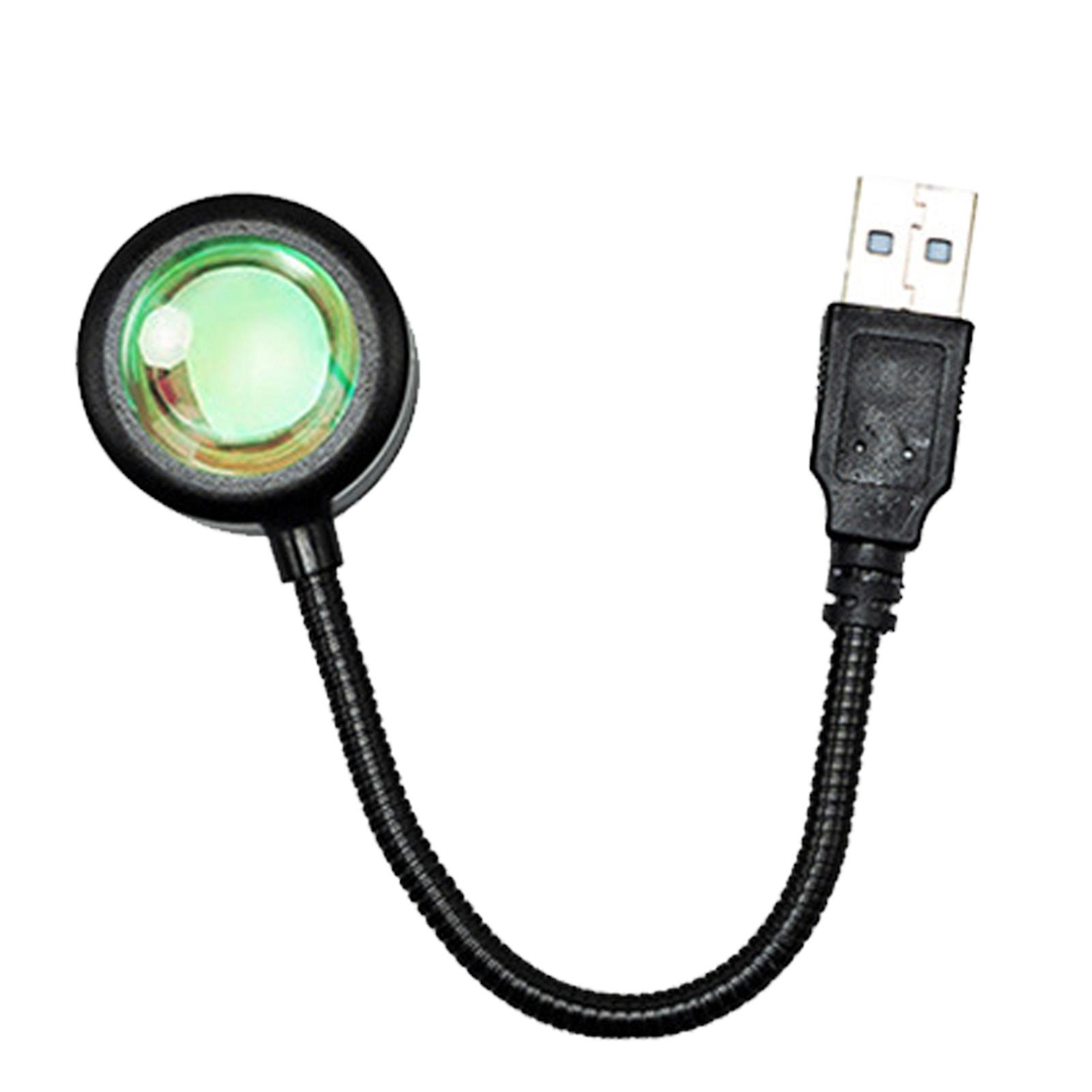 USB Sunset Lamp Projection Lamp Room Background Wall Atmosphere Lights Coloured Sunlight Lamp for