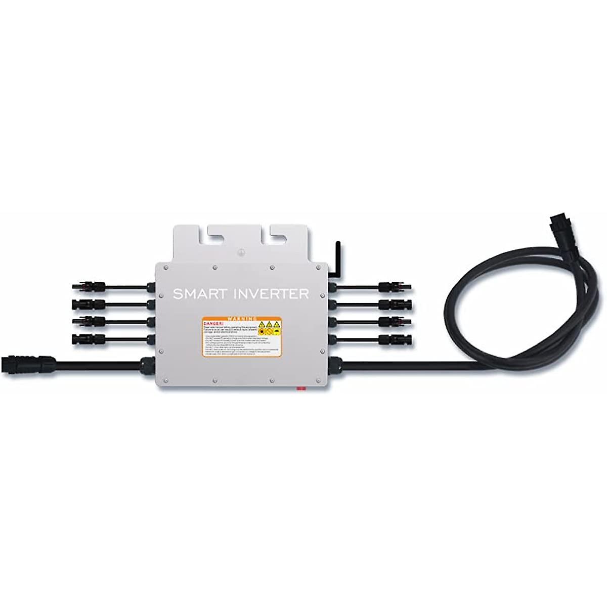 Grid Tie Micro Inverter With Wifi Communication Waterproof Mppt Stackable Dc30-60v Solar Input Ac110v 220v Auto Pure Sine Wave Output