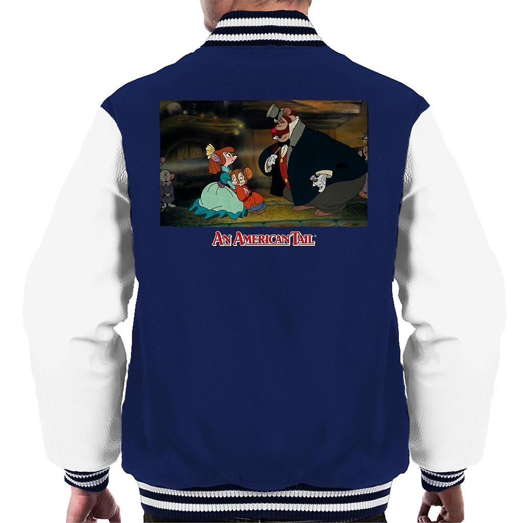 Amerikkalainen tail bridget fieval ja rehellinen John Men's Varsity Takki