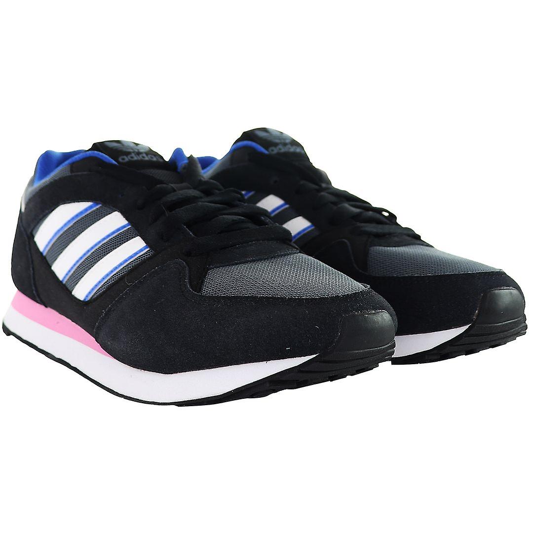Adidas ZX 100 Lace-Up Black Synthetic Womens Trainers M20953