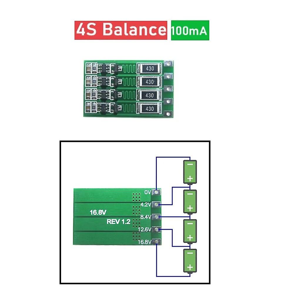 4S, 2S, 3S, 100MA, lithium battery charger, 18650, 26650 protection board, BMS, lithium ion battery circuit board~1175