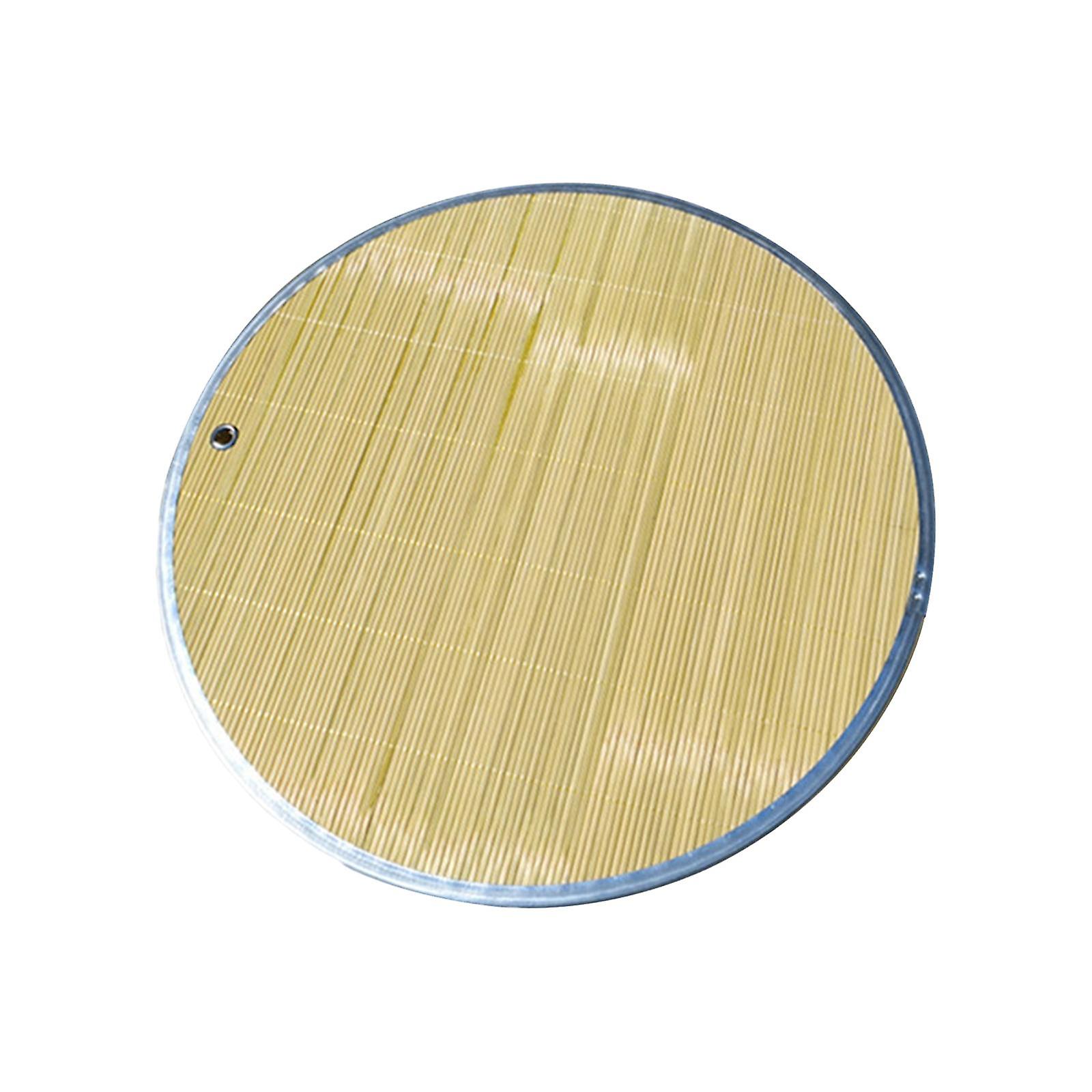 Dumpling Tray Bamboo Serving Plate Multipurpose Dinnerware Preparation Tray Fruit Plate Storage Dumpling Curtain Cooling Rack