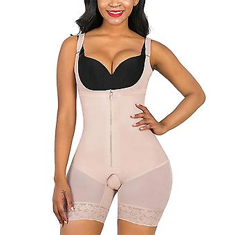 Veeki Shapewear for Women Tummy Control Full Body Shaper Butt Lifter Thigh Slimmer Shorts --- Complexion Size 4XL