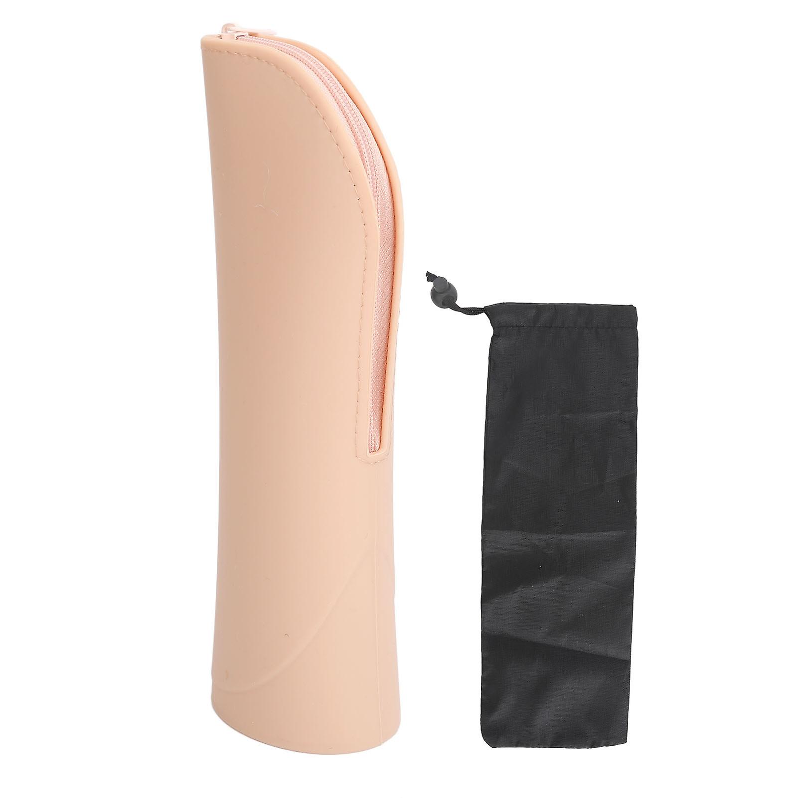 Makeup Brush Holder, Soft Breathable, Silicone Bag