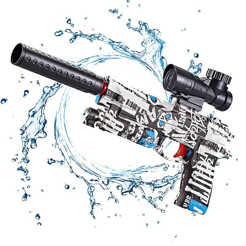 高速自動スプラッシュボール玩具M92電気射撃高速バースト水鉄砲大人と子供のおもちゃ落書き水鉄砲10m長距離射撃