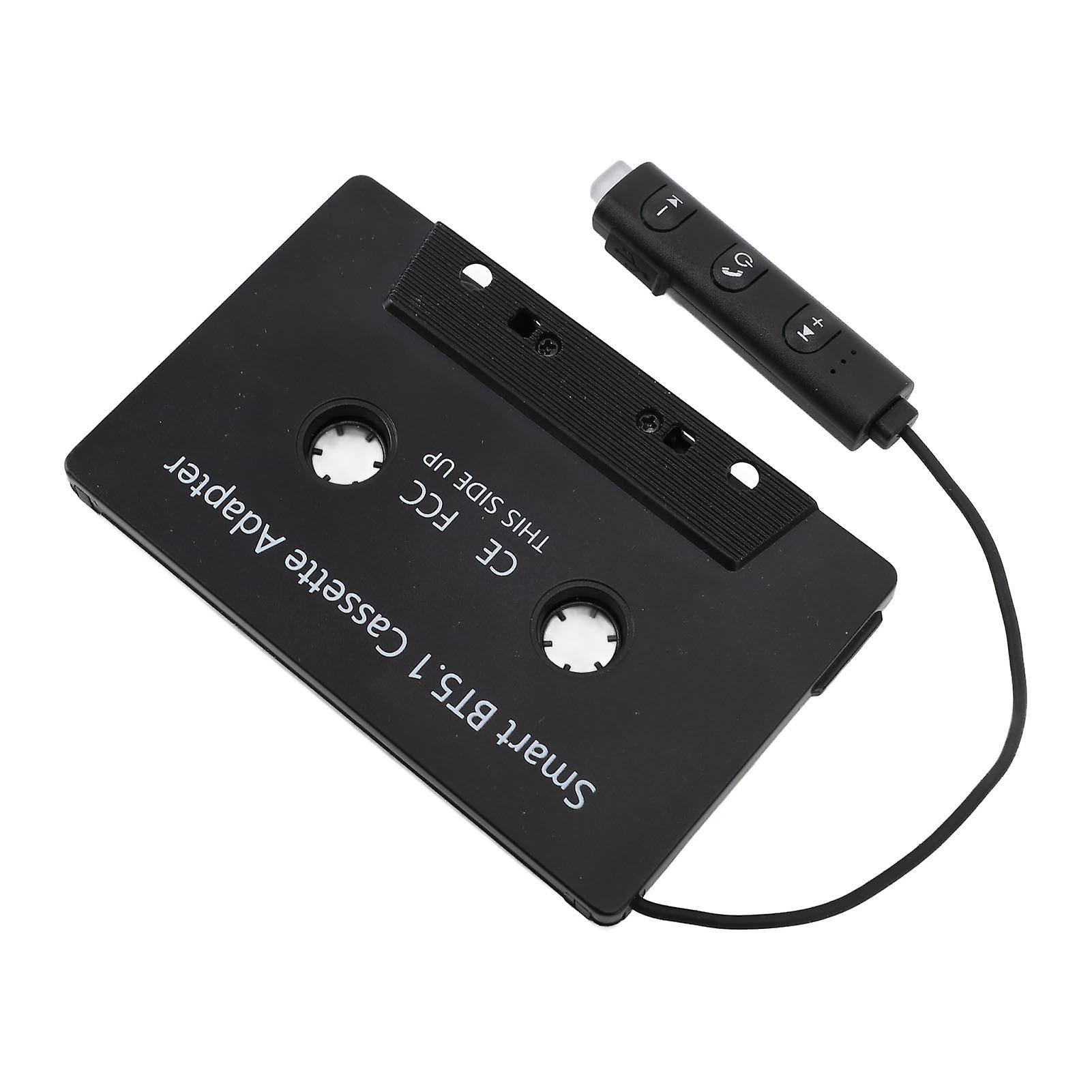 DC5V Bluetooth Cassette Adapter BT5.1 Universal Wireless Cassette Tape to Aux Adapter for Cars Trucks With Cassette Player