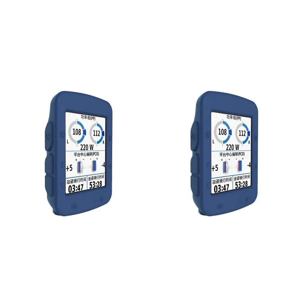 2/3/5 silikone etuibeskytter til Garmin Edge 520 GPS cykelcomputerdæksel sort