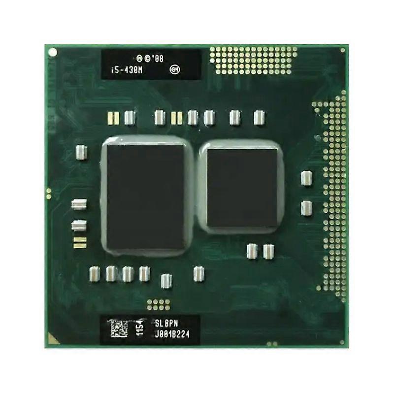 Core i5-430M CPU - Socket PGA 988B 2 Cores 4 Threads 2.26GHz 3MB L3 Cache 35W.