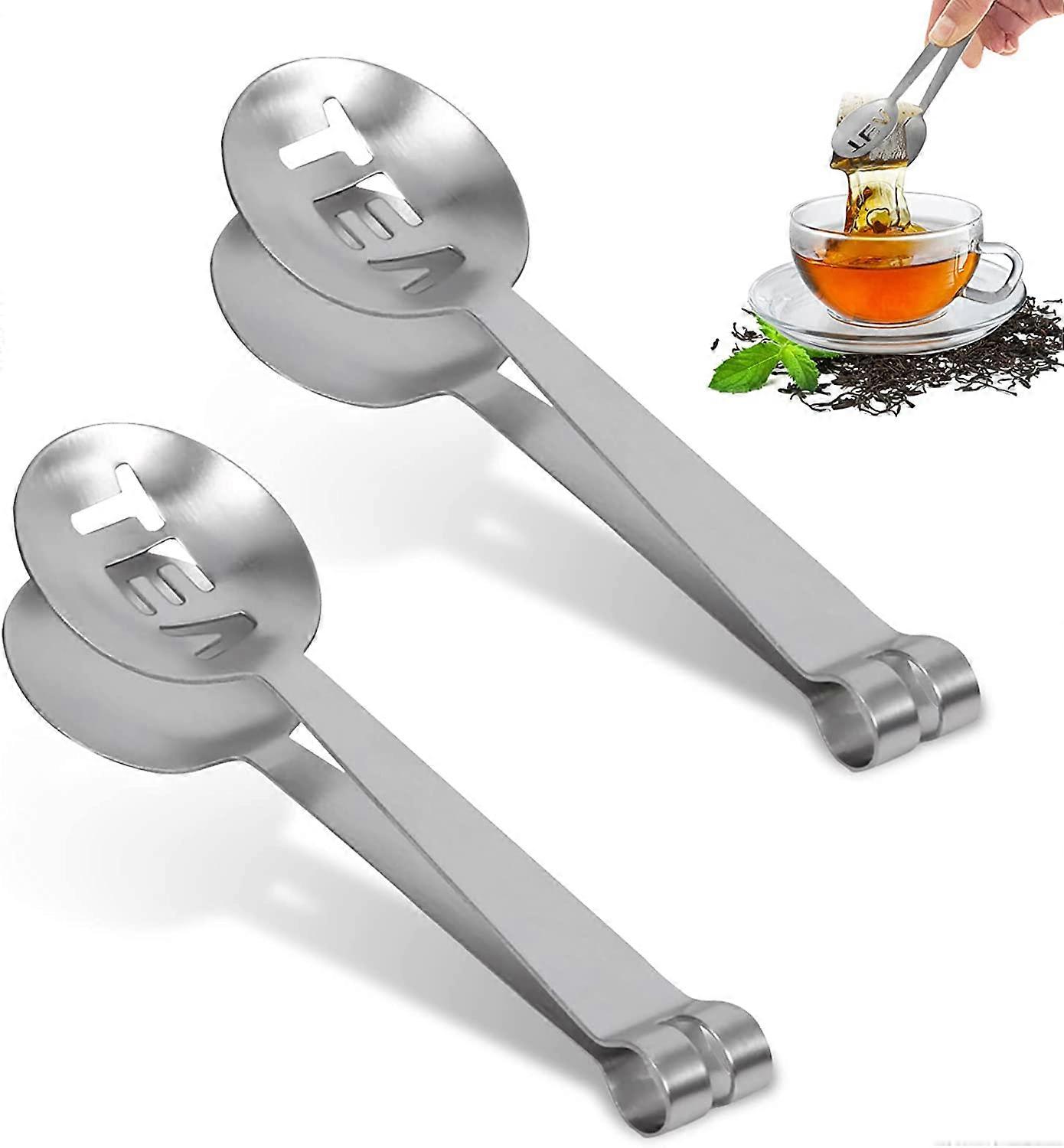 12cm Tea Bag Squeezer Candy Clip Multipurpose Tea Bag Clip Tea Bag Strainer