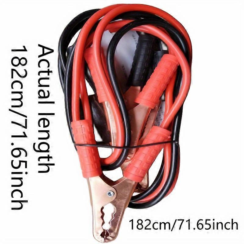 1pair 500A Car Power Charging Booster Cable Alligator Clamp Battery Jumper Wire Emergency Car Wire Firing Line