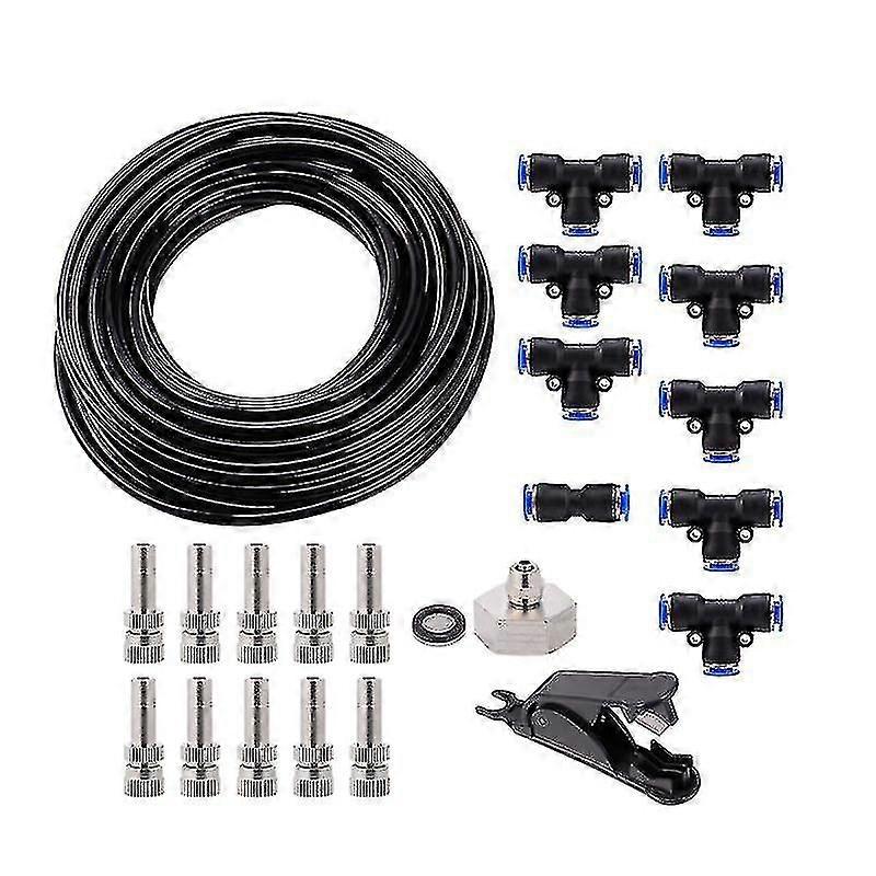 Metal And Plastic Cool Misting System For Garden