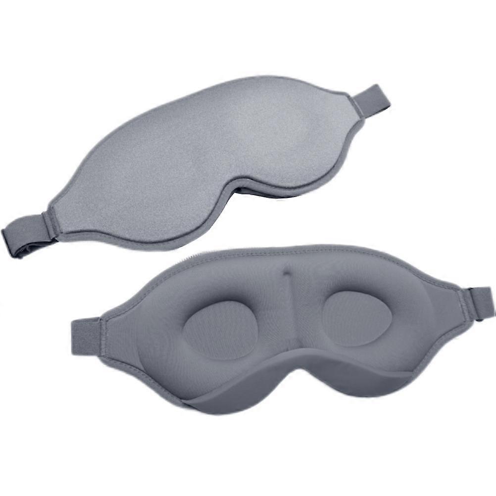3d Sleep Eye Patch 3d Contoured Cup Concave Molded Blindfold Sleeping Patches Light Blockout Soft Eye Shade Cover For Nap Travel Shift Work