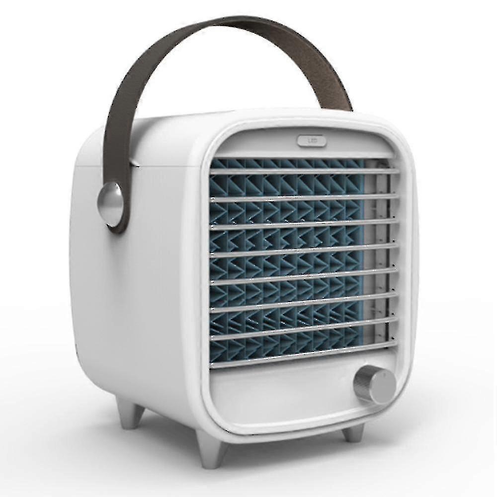 Portable Cooling Fan With Icebox, Mini Air Conditioner For Home & Office, Super Cold Wind, Night Light Features