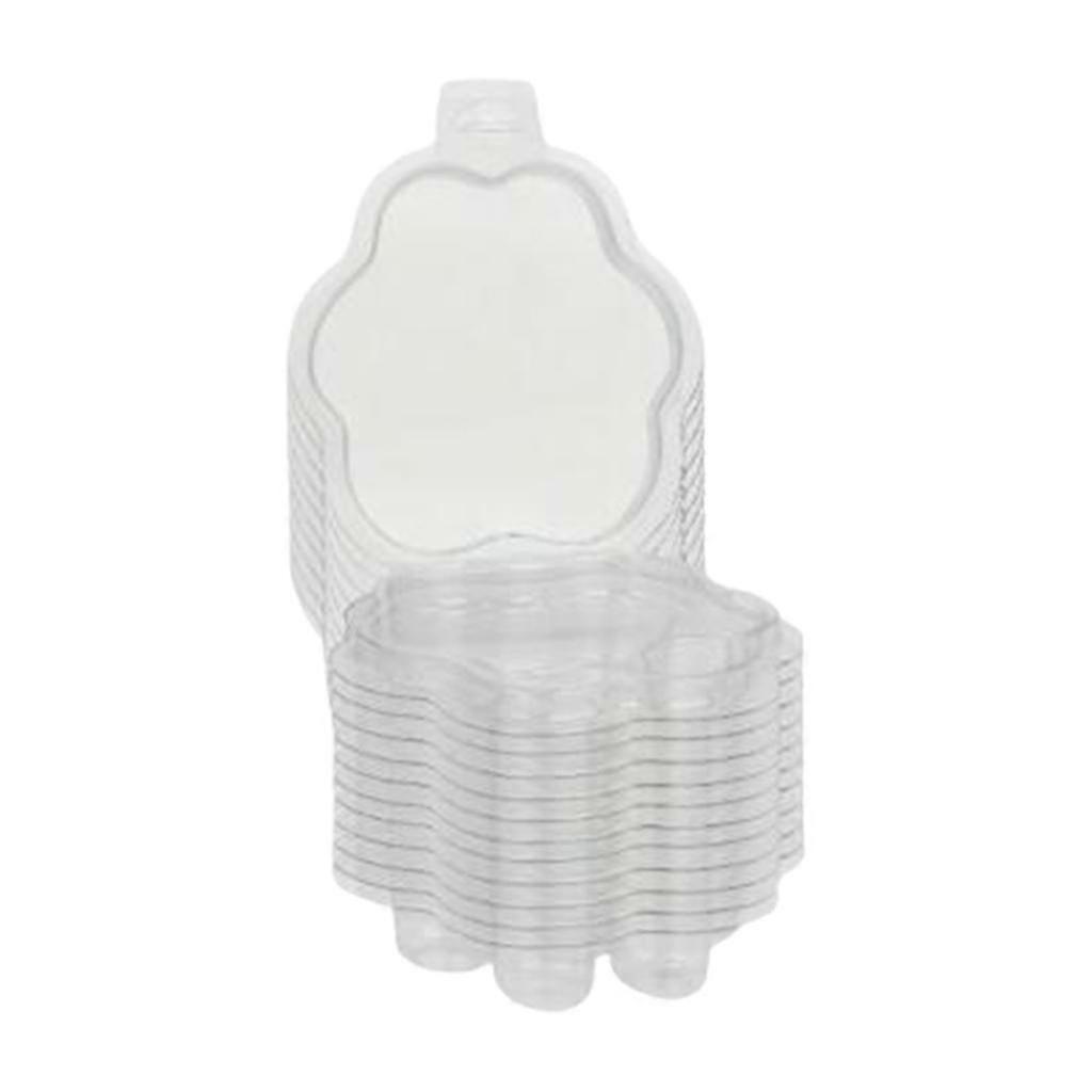 10 חתיכות שעווה להמיס תבניות קל לשימוש נרות חלל להמיס צדפות מודלים