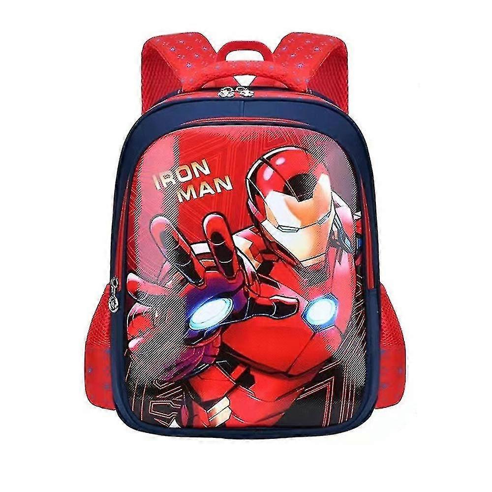Kids Girls Boys Frozen Elsa Spiderman Iron Man Captain America Backpack Shoulder School Bag Rucksack