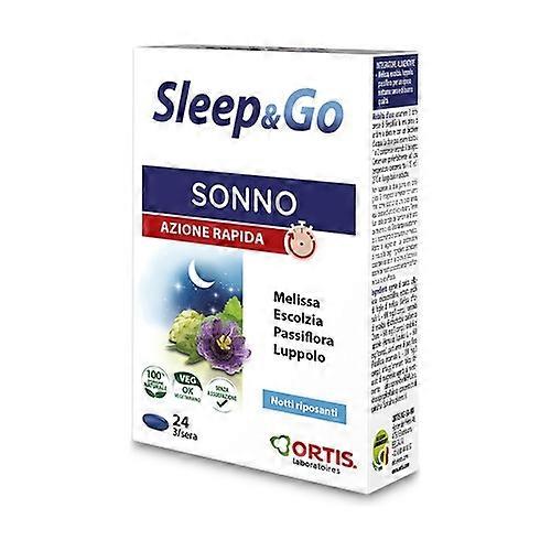 Sleep & go with melissa 24 tablets