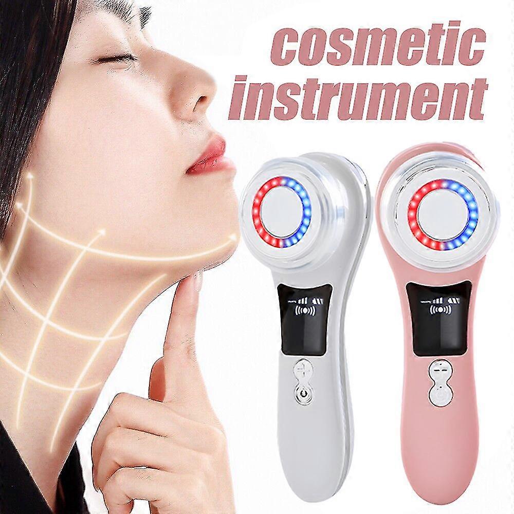 Portable Photon Led Light Therapy Beauty Device 4 In 1 Ems Lifting Firming Skin Rejuvenation Face Cleansing Eye Care