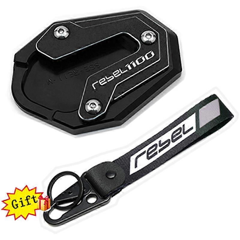 Μπρελόκ Για HONDA REBEL 1100 CMX CMX1100 CM1100 2022 2022 Μοτοσικλέτα CNC Kickstand Πλαϊνό Stand Pad Επέκτασης