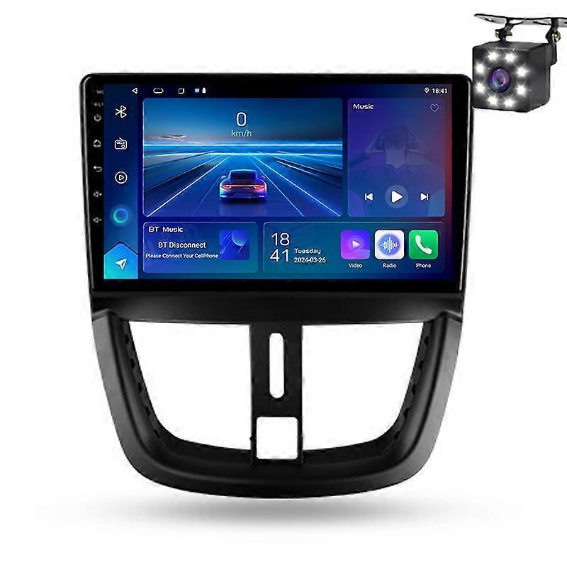 Android Car Radio For Peugeot 207 CC 207CC 2006 - 2015 Carplay Android Stereo Multimedia Player WiFi